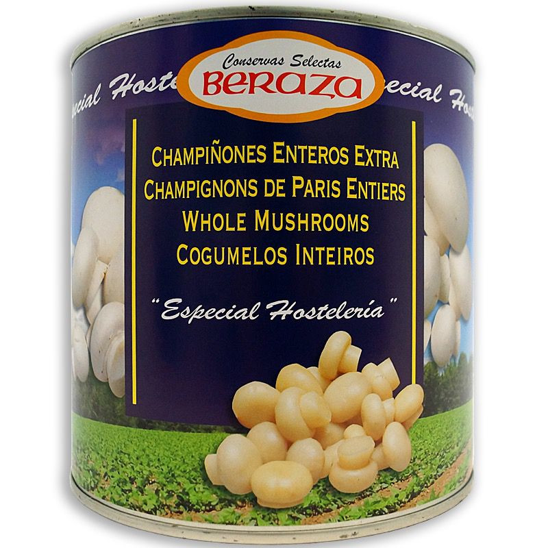 CHAMPIÑÓN ENTERO 6/3 Kg. 